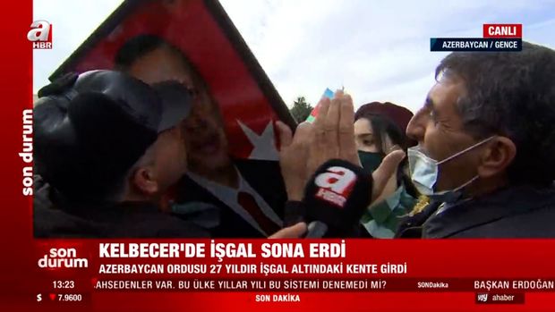 Kəlbəcərlilərin Ərdoğan sevgisi Türkiyə mediasında - VİDEO