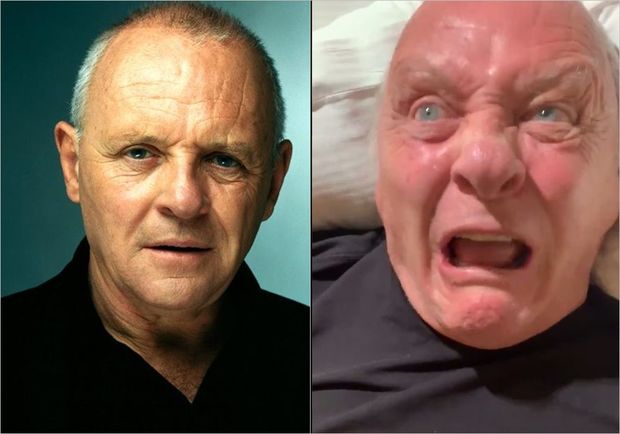 Məşhur aktyor qəribə görünüşü ilə qorxutdu - VİDEO