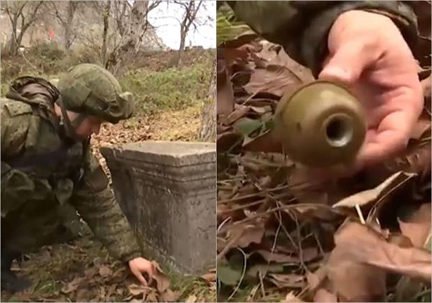 Dağlıq Qarabağda 150-yə yaxın partlayıcı zərərsizləşdirildi - VİDEO