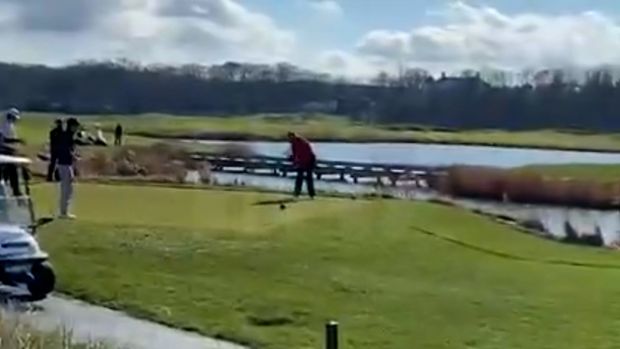 Tramp əsəbiləşdi: “Bu lənətə gəlmiş çuxura nifrət edirəm” - VİDEO