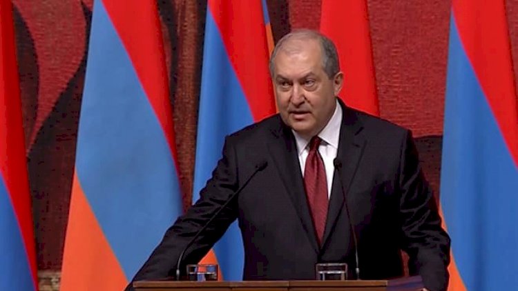 Ermənistan prezidenti Rusiyadadır