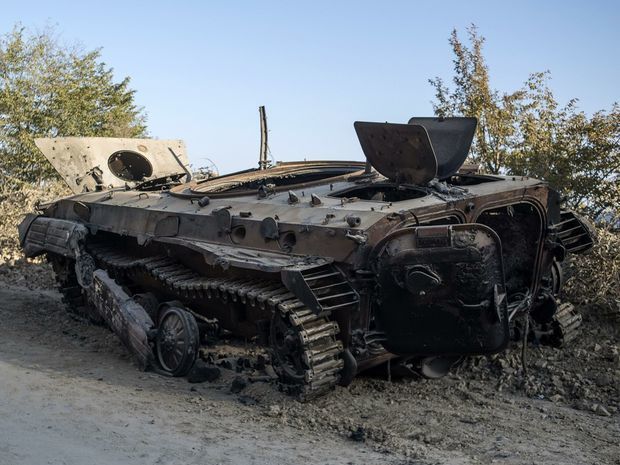 Президент Ильхам Алиев перечислил уничтоженную и захваченную в качестве трофеев военную технику армян