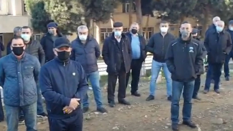 Bakıda etiraz aksiyası keçirilir - “Qaya Tikinti İnşaat” MTK-ya görə (VİDEO)