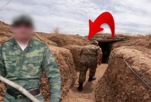 Ermənilər səngərlərə görün nə tökürlərmiş... - DƏHŞƏTLİ HİYLƏ / VİDEO