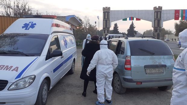 Ağstafada evdən icazəsiz çıxan koronavirus xəstələri saxlanıldı - FOTO/VİDEO