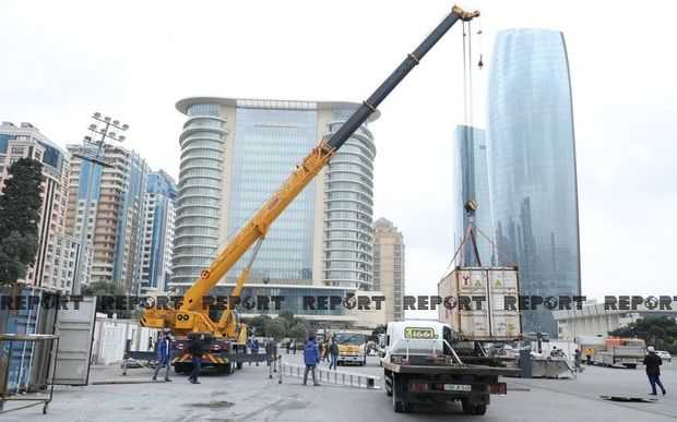 Баку готовится к военному параду - ВИДЕО