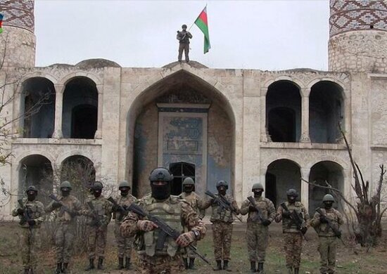 Ağdama bayrağımızı sancan igidlərimiz - VİDEO