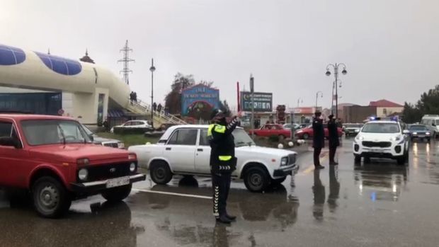 Жители Хачмаза и Губы почтили память шехидов отечественной войны - ВИДЕО