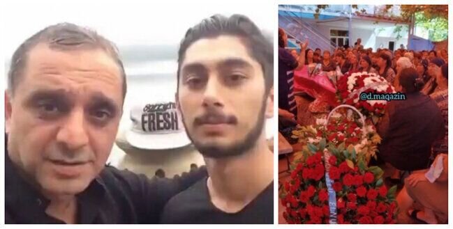 İbrahim Borçalı faciəvi şəkildə dünyasını dəyişən oğlunun görüntülərini yaydı - FOTO