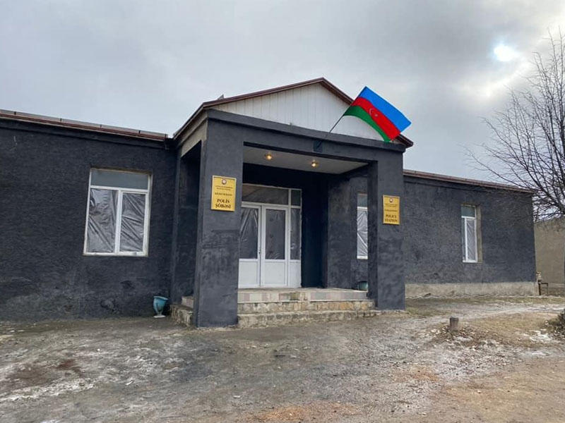 Kəlbəcər rayon polis şöbəsi - FOTO