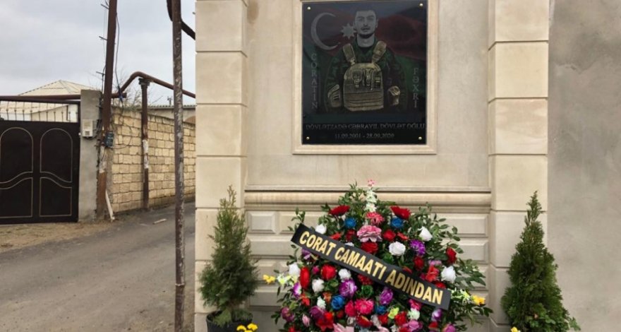 В Сумгайыте открыт барельеф отважного шехида – ФОТО