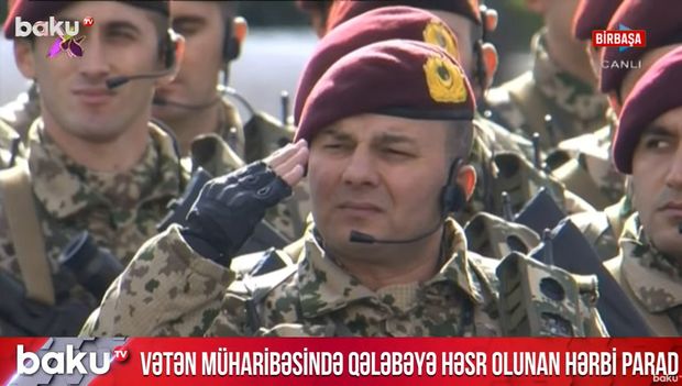 В Баку начался парад Победы - ПРЯМОЙ ЭФИР