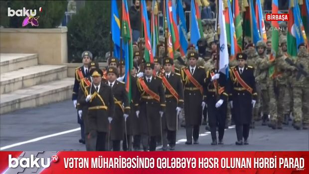 Bakıda Zəfər paradı başladı - YENİLƏNİR + CANLI YAYIM