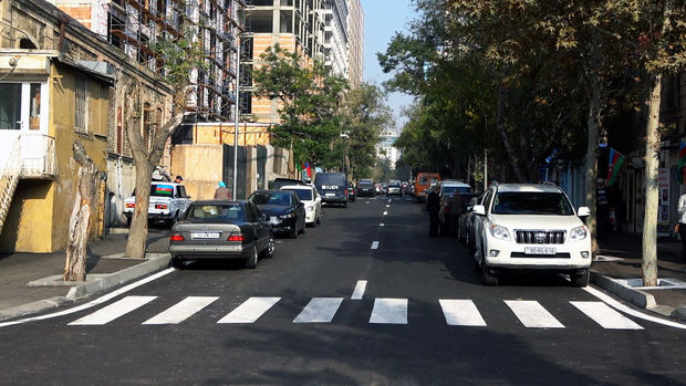 Mirəli Qaşqay küçəsi təmir edildi - FOTO