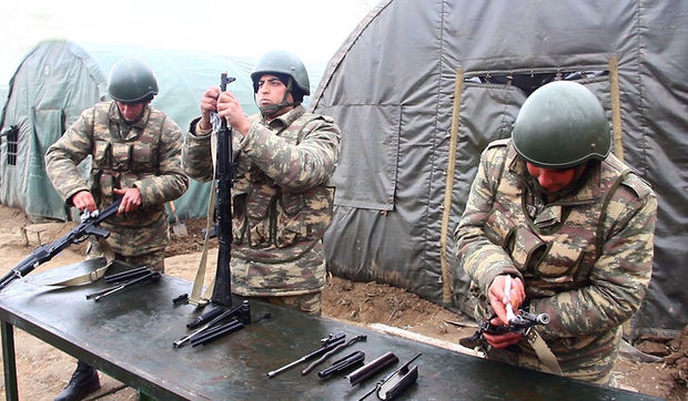 Ordu bölmələrimizin təminatının yaxşılaşdırılması ilə bağlı görüntülər - VİDEO