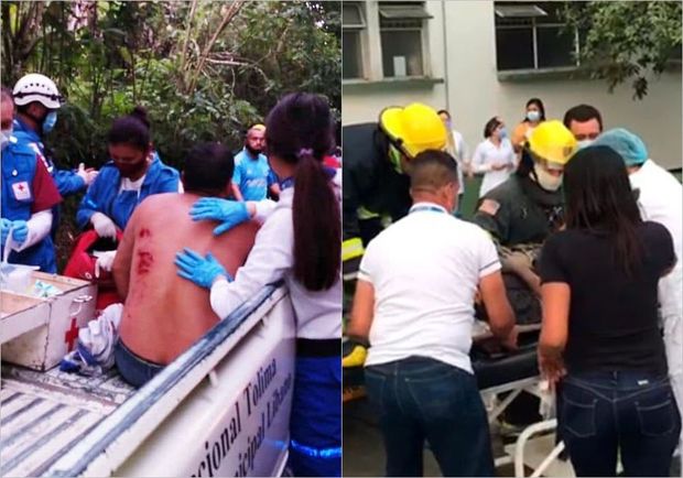 Kolumbiyada partlayış: Ölən və yaralananlar var - VİDEO