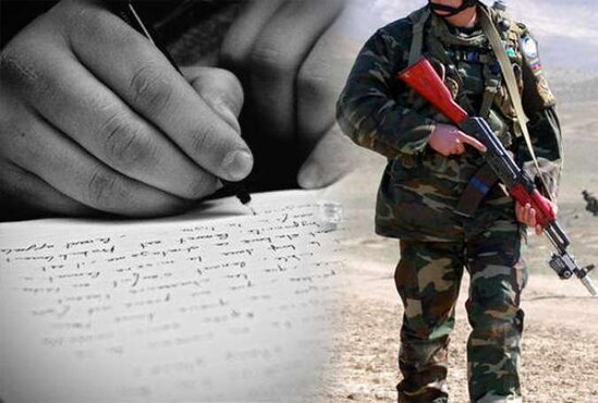 ŞƏHİDİN qızına yazdığı MƏKTUB ÜZƏ ÇIXDI - FOTO