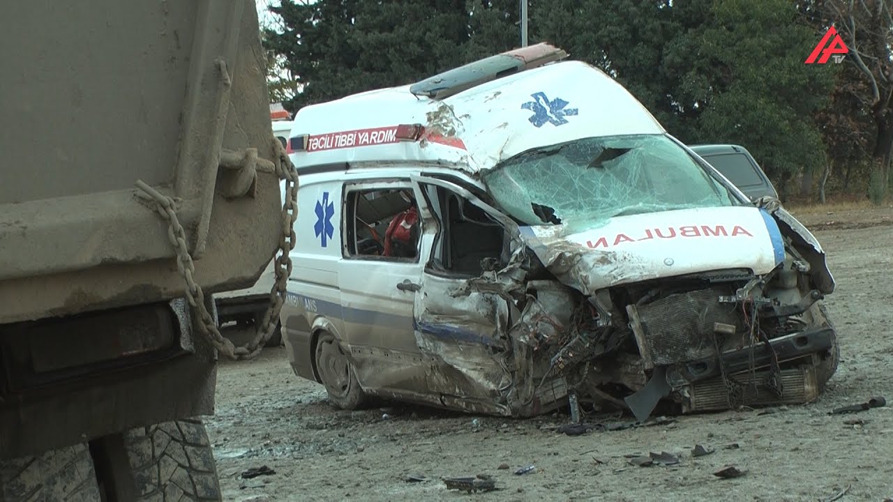 Azərbaycanda dəhşət! Hamilə qadını aparan təcili yardım 