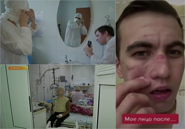 “Qırmızı zona”da işləyən tibb işçisi “TikTok” ulduzuna çevrildi - VİDEO