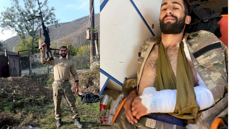 Erməni snayperi ürəyini nişan almışdı – Fotolar