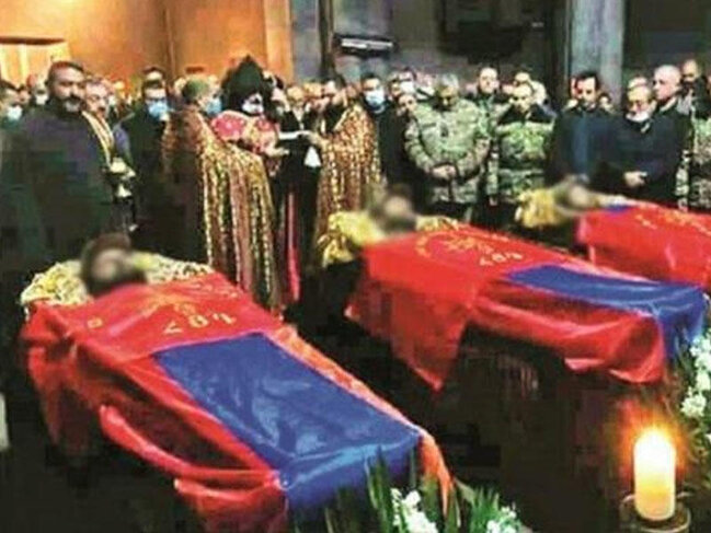 1000 dollara Qarabağda savaşan terrorçular belə dəfn edildilər - FOTO
