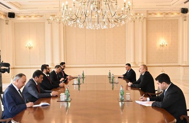 Президент Ильхам Алиев принял представителей Афганистана