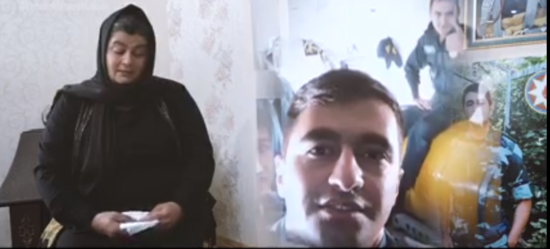 Ana şəhid oğlunun SEVDİYİ QIZI qəbri üstündə TANIDI - VİDEO