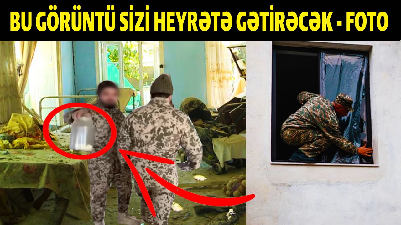 ŞOK VİDEO! ERMƏNİLƏR ƏSİRLƏRİMİZİN ÜSTÜNƏ GÖRÜN NƏ TÖKÜR - BAXIN