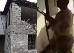 ŞOK VİDEO! Tehran Mənsimov erməni hərbçini belə əsir götürüb