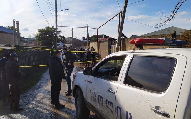 Gürcüstanda iki azərbaycanlı güllələndi - FOTOLAR