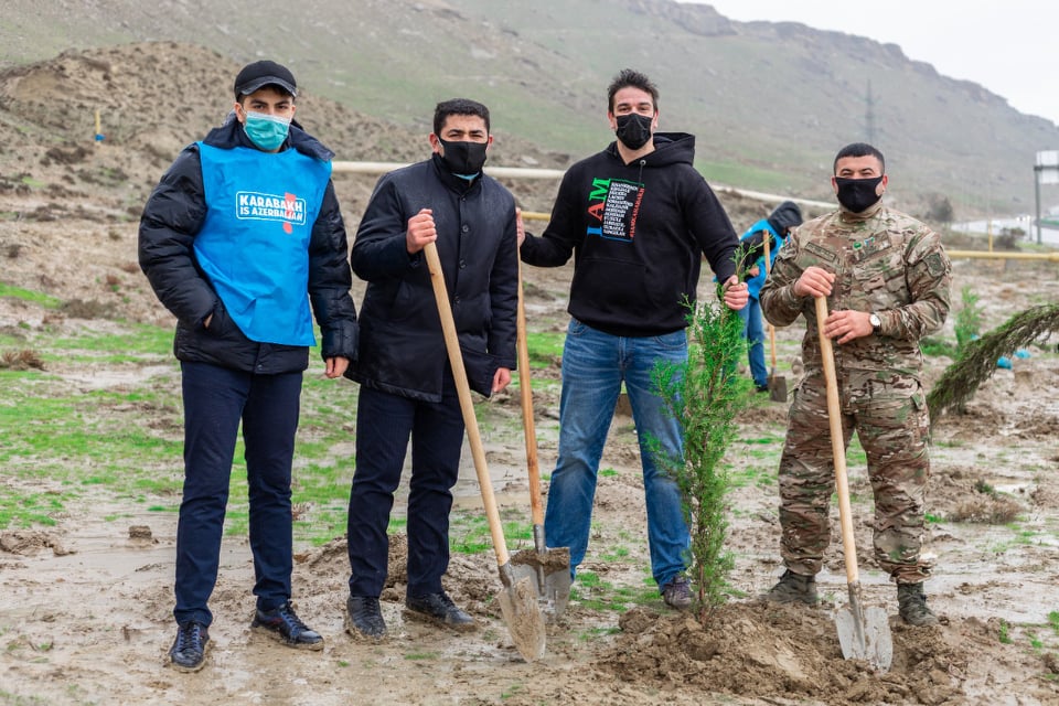 “Davam” ümumrespublika ağacəkmə aksiyası həyata keçirib