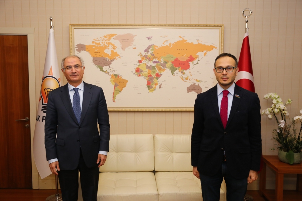 Ankarada Yeni Azərbaycan Partiyası ilə Ədalət və İnkişaf Partiyası arasında əməkdaşlığın perspektivləri müzakirə olunub