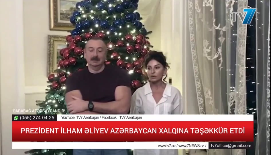 İlham Əliyev doğum gününü təbrik edənlərə təşəkkür etdi - VİDEO