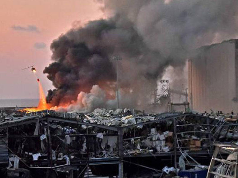 Beyrut limanındakı partlayışı lentə alan fotoqraf öldürüldü