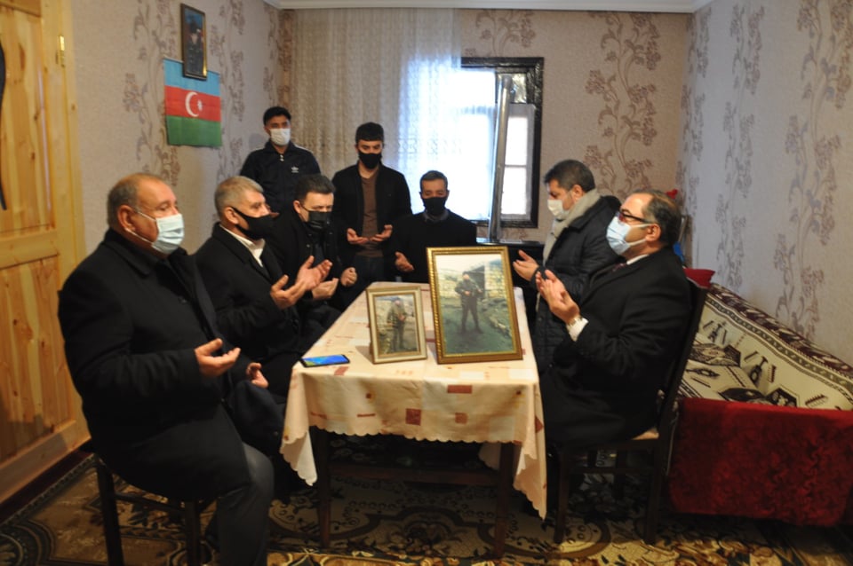 Saatlıda şəhid ailələrinə baş çəkildi - FOTOLAR