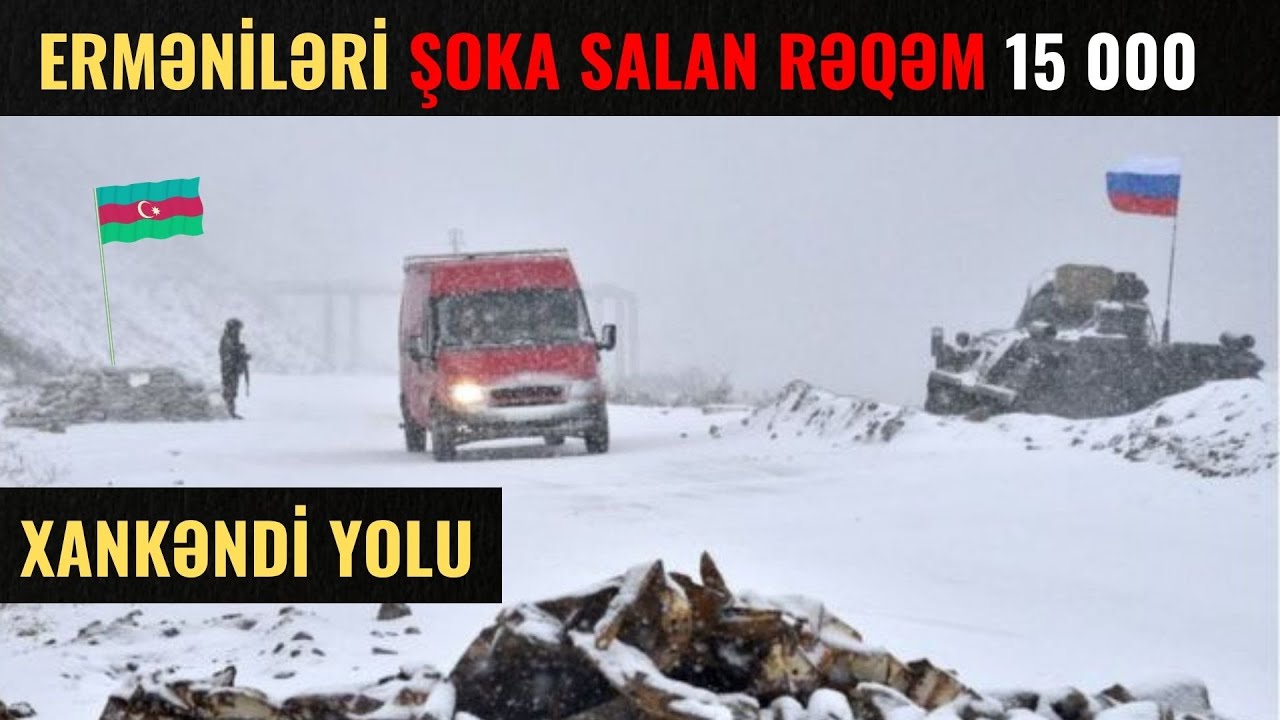 ERMƏNİSTAN ŞOKDADIR!- 15 min azərbaycanlı Xankəndinə qaytarılır  -  VİDEO