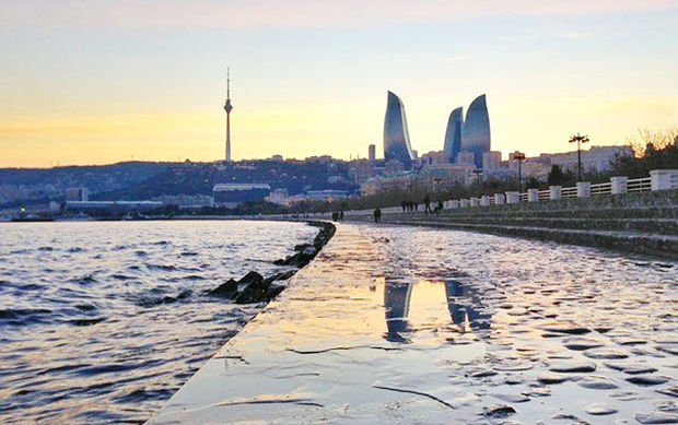 Bakı bulvarında dəhşətli hadisə: Anbaan video