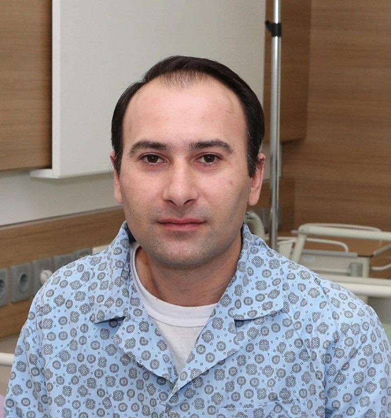 Erməni əslirliyindən xilas edilən gizir bu gün ailəsinə qovuşdu