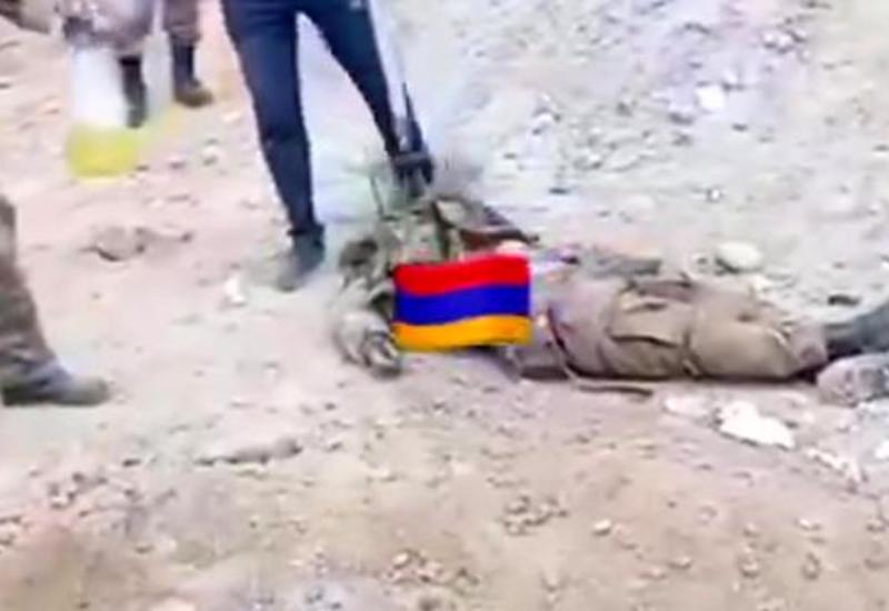 Ermənilərin azərbaycanlılara qarşı vəhşiliyinin daha bir sübutu - VİDEO 18+