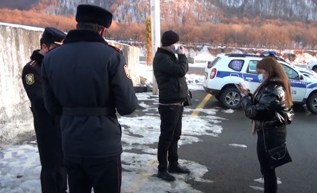 Qəbələyə isirahətə gələnlər inzibati məsuliyyətə cəlb edildi