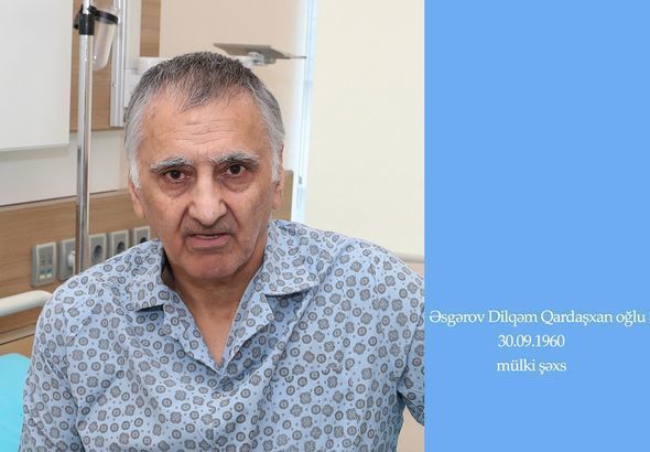 Дильгам Аскеров вернулся домой - ФОТО