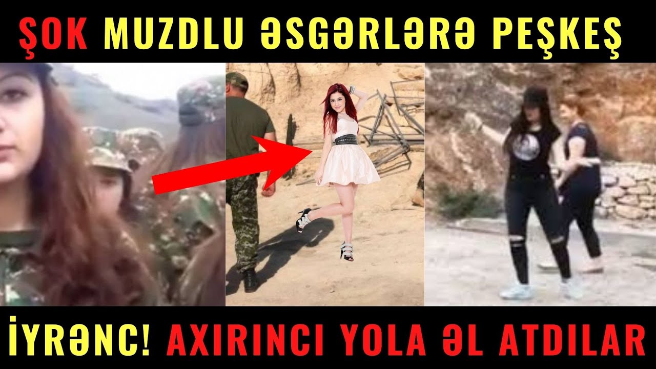 ŞOK! Səngərə gətirib soyundurdular - Növbə ilə...(VİDEO)