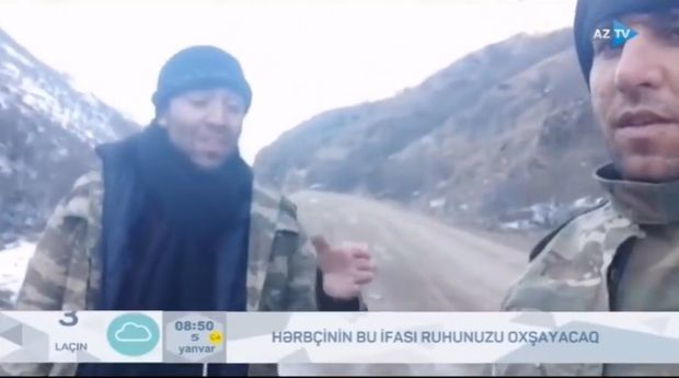 Песня, исполненная солдатом в Кельбаджаре, восхитила пользователей соцсетей – ВИДЕО