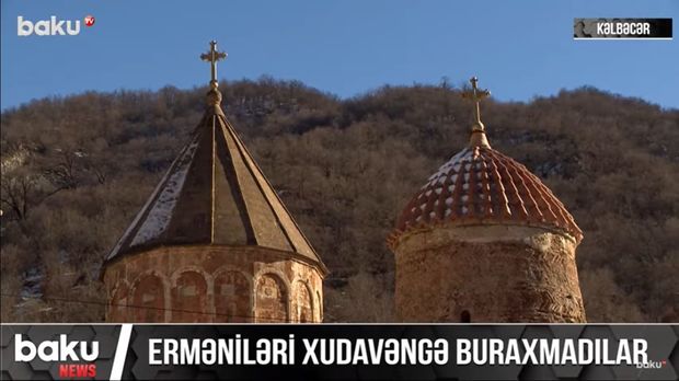 Erməniləri Xudavəngə buraxmadılar - VİDEO