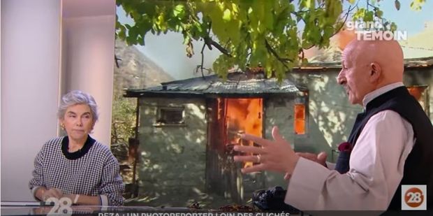 Reza Deqati Fransa mediasına ermənilərin Azərbaycan torpaqlarında törətdikləri vəhşiliklərdən danışdı - FOTO