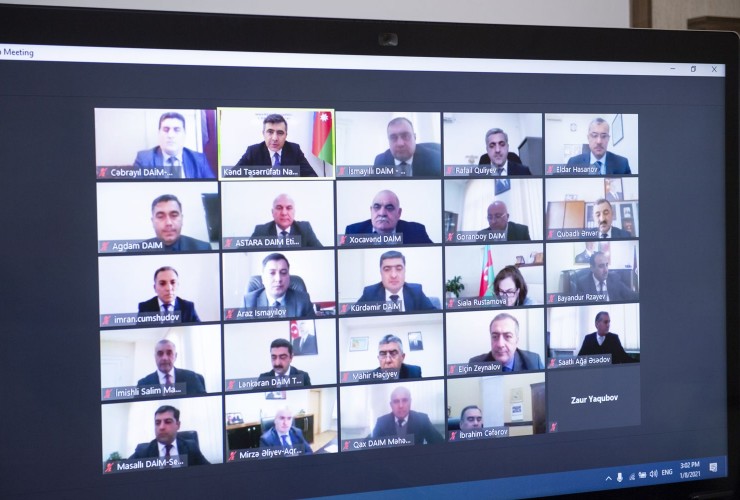 Barama istehsalının səmərəli təşkili mövzusunda onlayn müşavirə keçirilib