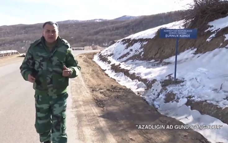 Mirşahin Ermənistan ərazisinə keçdi - VİDEO