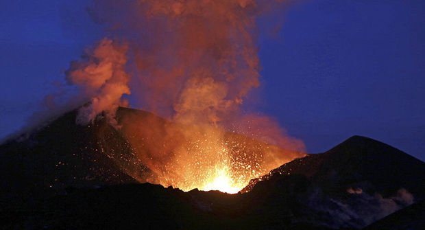 Palçıq vulkanının püskürməsi ilə bağlı nazirlikdən AÇIQLAMA - YENİLƏNİB+FOTO/VİDEO