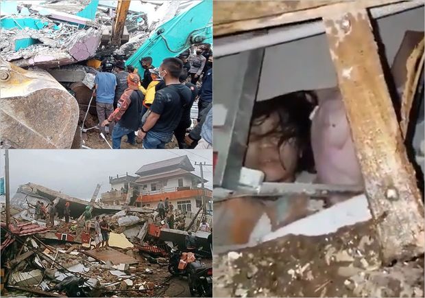 İndoneziyada dəhşətli zəlzələ: 600 yaralı – FOTO/VİDEO