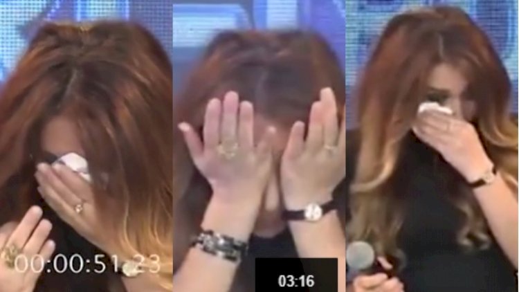 Canlı efirdə Elnarənin ürəyi getdi - Video